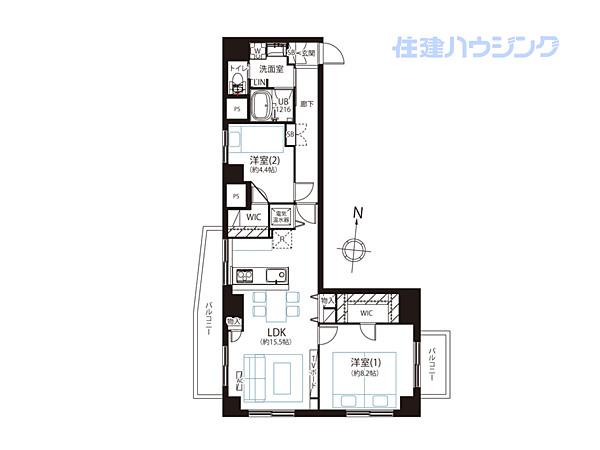 間取り：313004850087