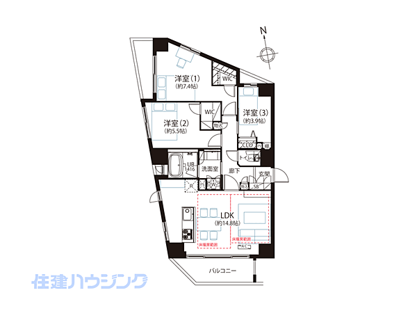 間取り：313004857401
