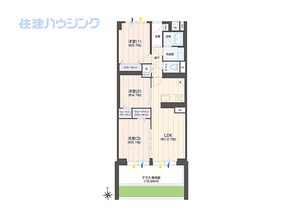 間取り：313004857410