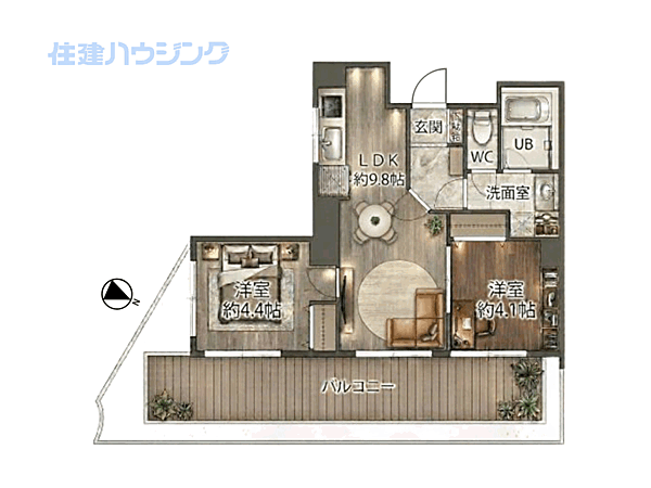 間取り：313004857414