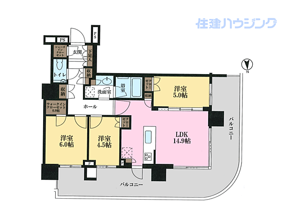 間取り：313004889886