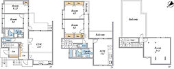 San.Lotus 2LDKの間取図画像