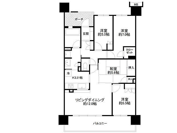 さいたま市マンション 8階南東向き 4ldk リフォーム済み 4ldk 8階の中古マンション情報 スマイティ 物件番号 11