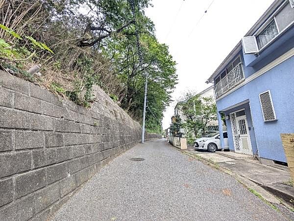 前面道路公道側を撮影しております!!