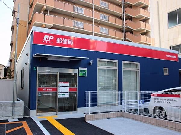 平野瓜破西郵便局まで392m、徒歩約5分