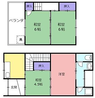 間取り：227099635135