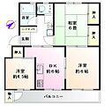 白幡台住宅6号棟5階6.9万円