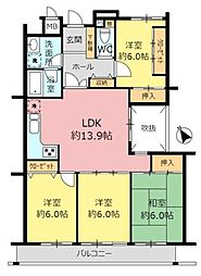 間取図画像 4LDK