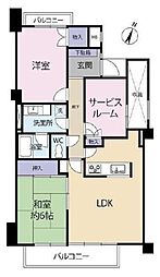 間取図画像 2SLDK