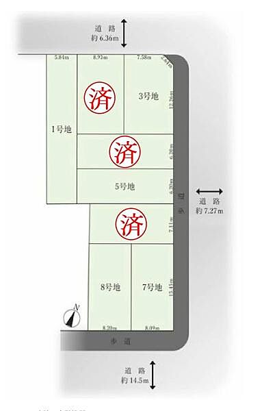 区画図：323000450115