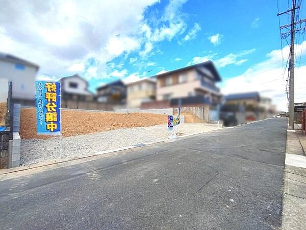 現地と前面道路