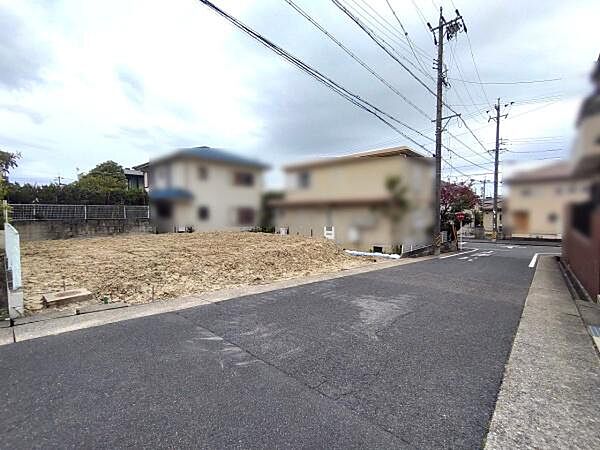 現地と前面道路