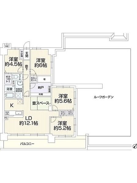 5LDK 間取り