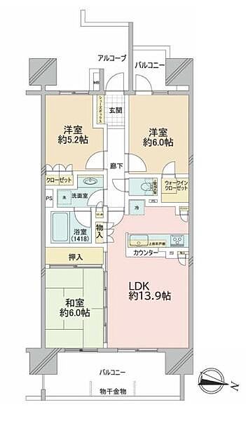 間取り：314002737054