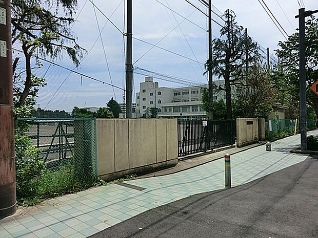 大和市立引地台中学校まで650m