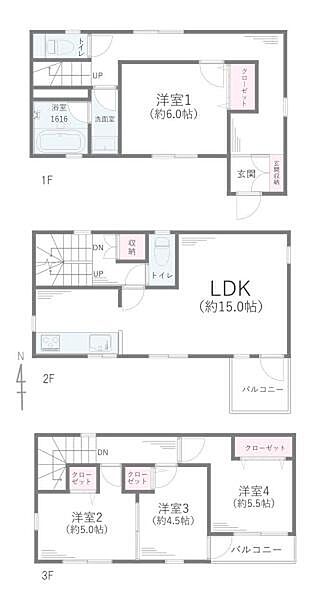間取り：314002733684