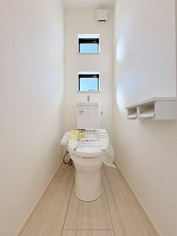 トイレはもちろん1階と2階にあります!