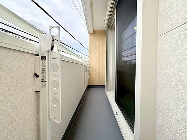 2階リビングに面しているバルコニーです！