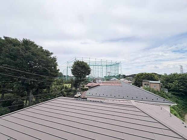 3階ルーフバルコニーからの眺望です!