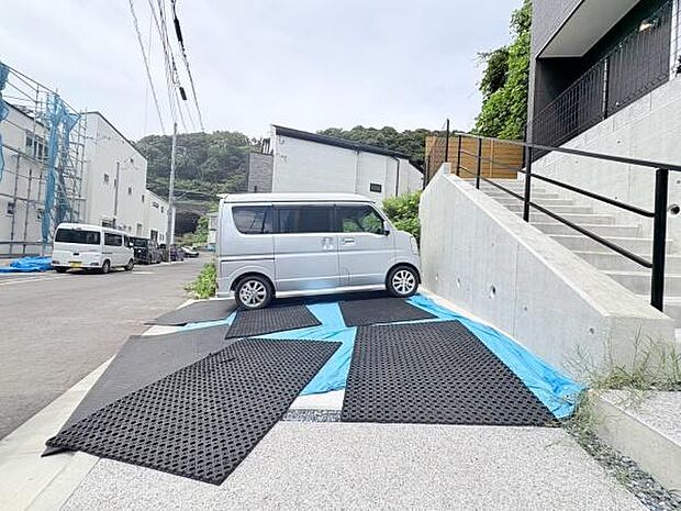 駐車場です！