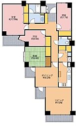 ベイサイドリゾート金沢八景 4LDKの間取図画像