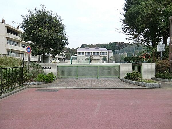 横浜市立本牧小学校まで600m