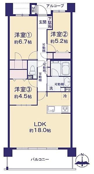 間取り：314002701843