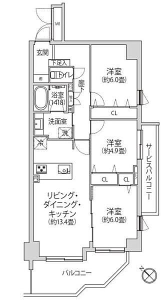 間取り：314002808550