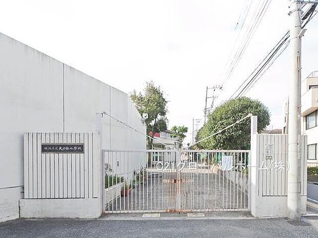 横浜市立大口台小学校まで600m