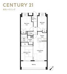 間取図画像 3LDK