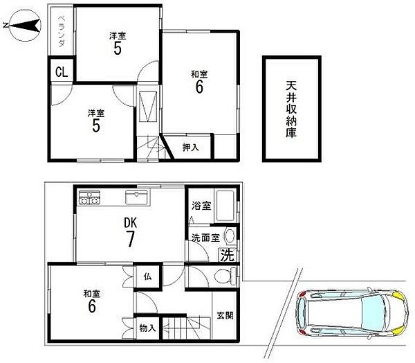 間取り：326000220460