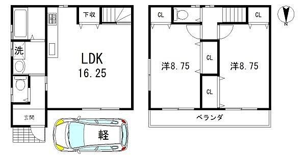 間取り：326000224637