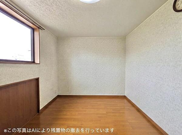 3階北側洋室です【聚楽廻西町】担当：西田※この写真はAIにより残置物の撤去を行っています