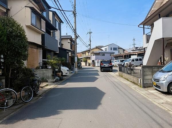 前面道路含む現地写真です【久我御旅町】担当：西田