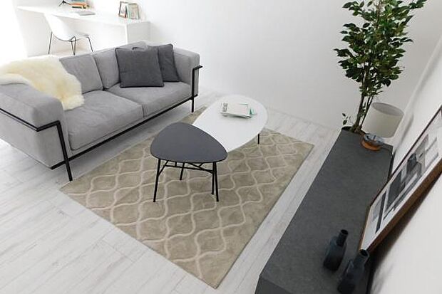 モデルハウスは、クラッシュゲートのインテリアと小物でコーディネート。インテリアのご提案もお任せください!