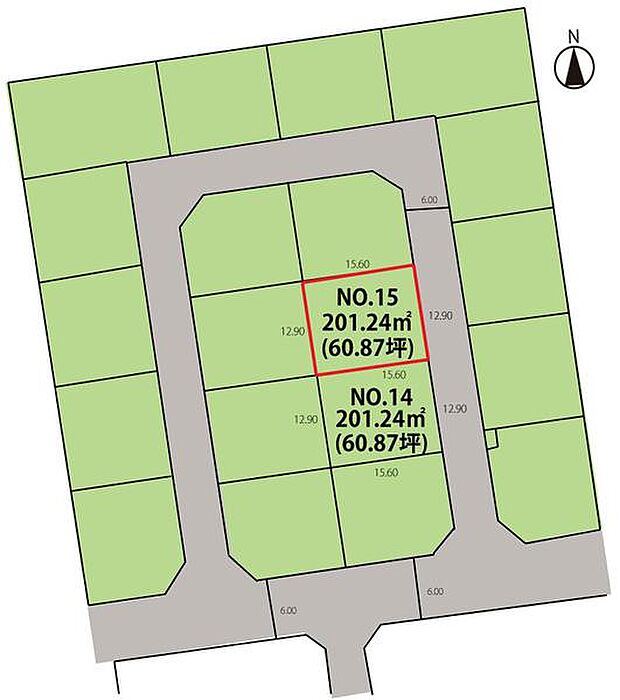 No.15が対象地です。