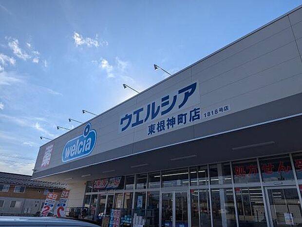 ウエルシア東根神町店まで1250m