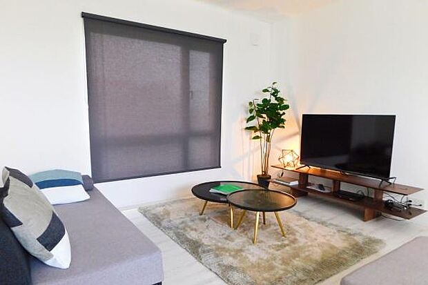 2Fのフリースペースをセカンドリビングとしてコーディネート。来客時に使ったり、キッズスペースにしたり、いろいろな使い方ができます!