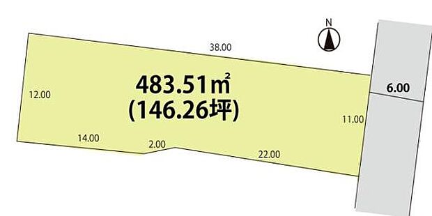 閑静な住宅街にあります。