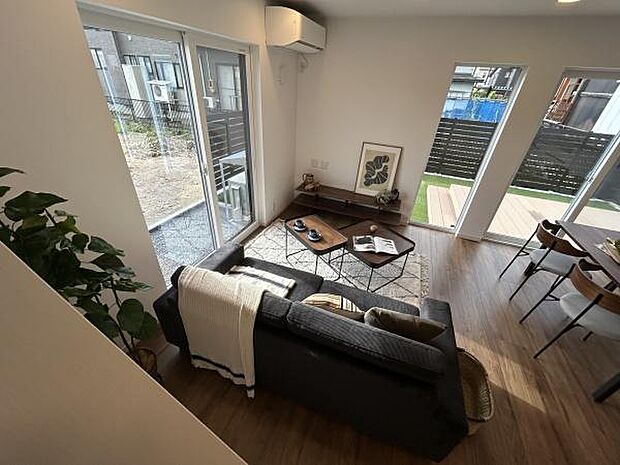 モデルハウスは、クラッシュゲートのインテリアでコーディネート。インテリアのご提案もお任せください！