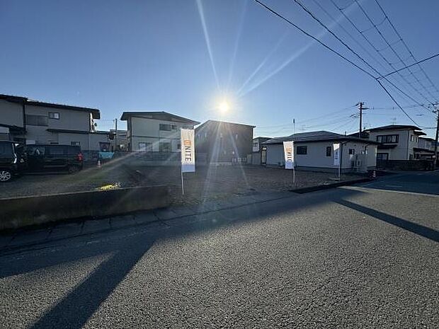 閑静な住宅地にあります。