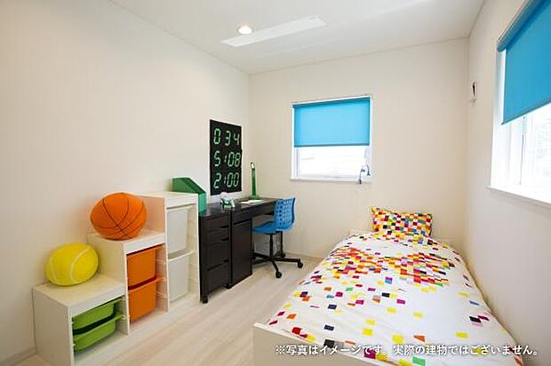 子供部屋は年代に合わせてコーディネート。インテリアを変えて年代ごとに楽しむのもいいですね！※画像はイメージです