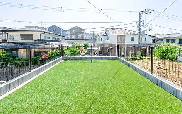 「週末の楽しみが増える」BBQ、ガーデニング、お子様の自然とのふれあいなど、お庭があるから楽しみも倍増するマイホーム。