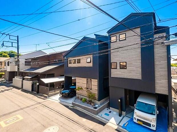 憧れのマイホームマイホームを持つ幸せを分に感じる陽当たり。明るい日差しが美しく外観を照らします。