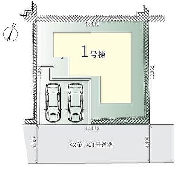 駐車場2台、陽当たり良好です。