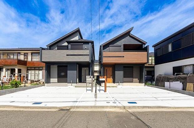 「威風堂々とした素敵な佇まい」どの角度から眺めても、所有感が満たされる理想的で素敵な住まい一生ものだから「パッと見」こそが全て「第一印象で決まる」素敵なマイホーム