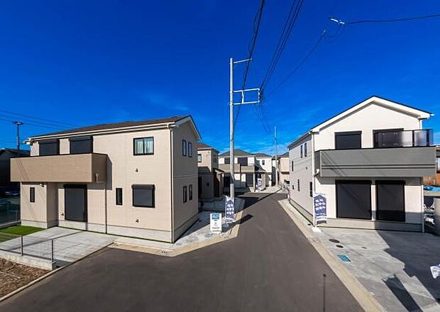 「マイホームの喜びを感じる」スタイリッシュなデザインに心満たされるマイホーム。住環境および生活利便性も魅力のマイホームです。