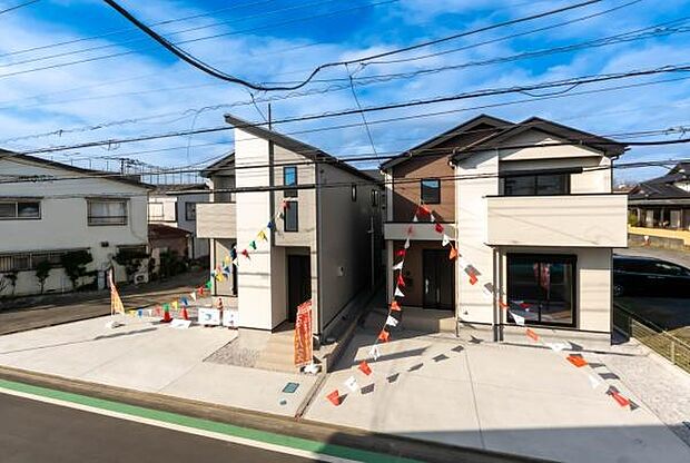 「マイホームの喜びを感じる」スタイリッシュなデザインに心満たされるマイホーム。住環境および生活利便性も魅力のマイホームです。