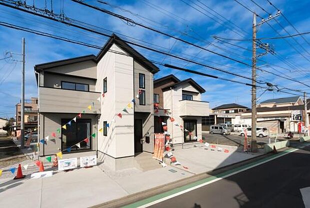 「マイホームの喜びを感じる」スタイリッシュなデザインに心満たされるマイホーム。住環境および生活利便性も魅力のマイホームです。