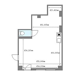 Kビルの間取図画像